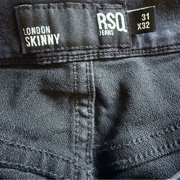 RSQ London skinny moto jeans - Picture 2 of 5